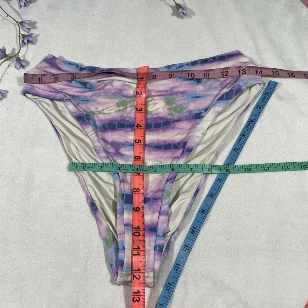 NEW ISABELLA ROSE [‎ Large ] Under One Sky High Waist Bikini Bottoms
